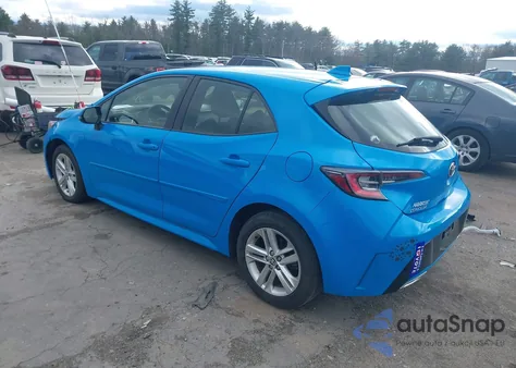 2021 Toyota Corolla Se from USA, damaged, VIN JTNB4MBE2M3110884